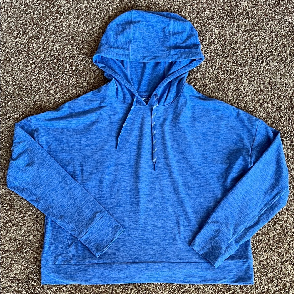 FLX Women’s Blue Hoodie Size XL EUC